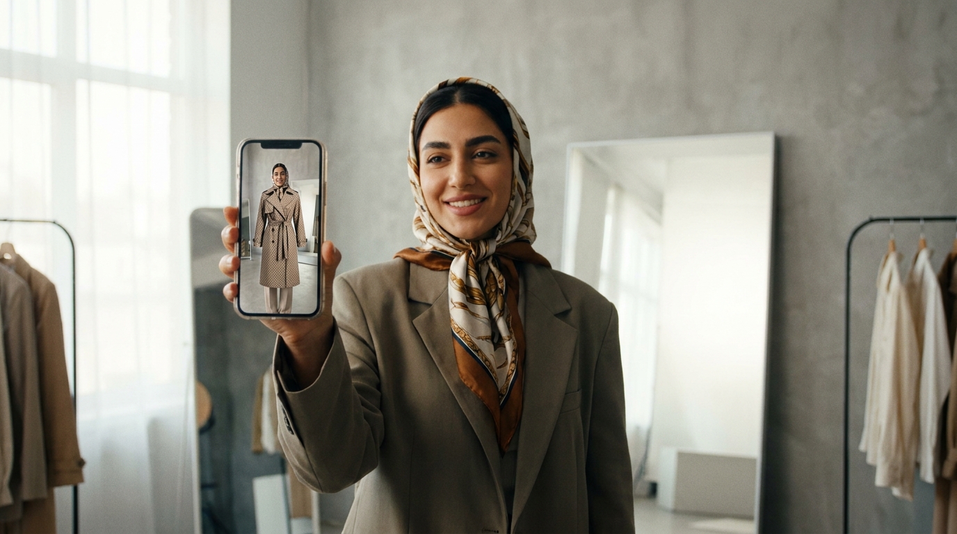 Virtual Try-On چیست؟ راهنمای کامل اتاق پرو مجازی